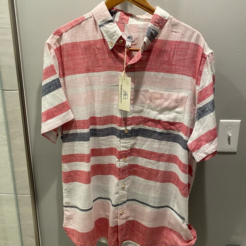 Surfside Supply Button Up - XXL NWT
